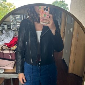 Size 6 Top Shop Leather jacket